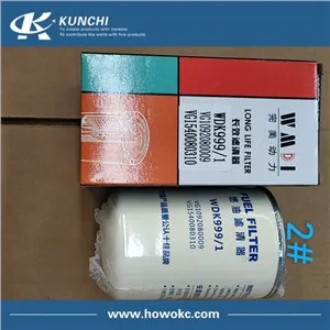 Sinotruk HOWO WDK9991 VG1540080310 VG1092080009 FF5737 FILTR PALIWA WMDI IDEALNA MOC